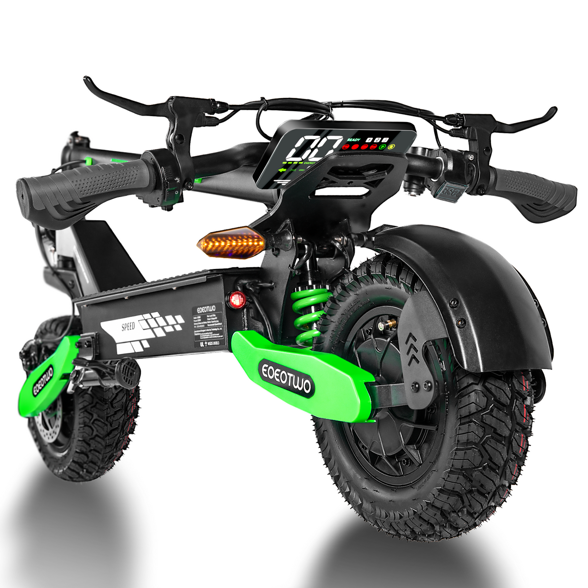 EOEOTWO GT06 48V 23.4Ah Electric Scooter Green