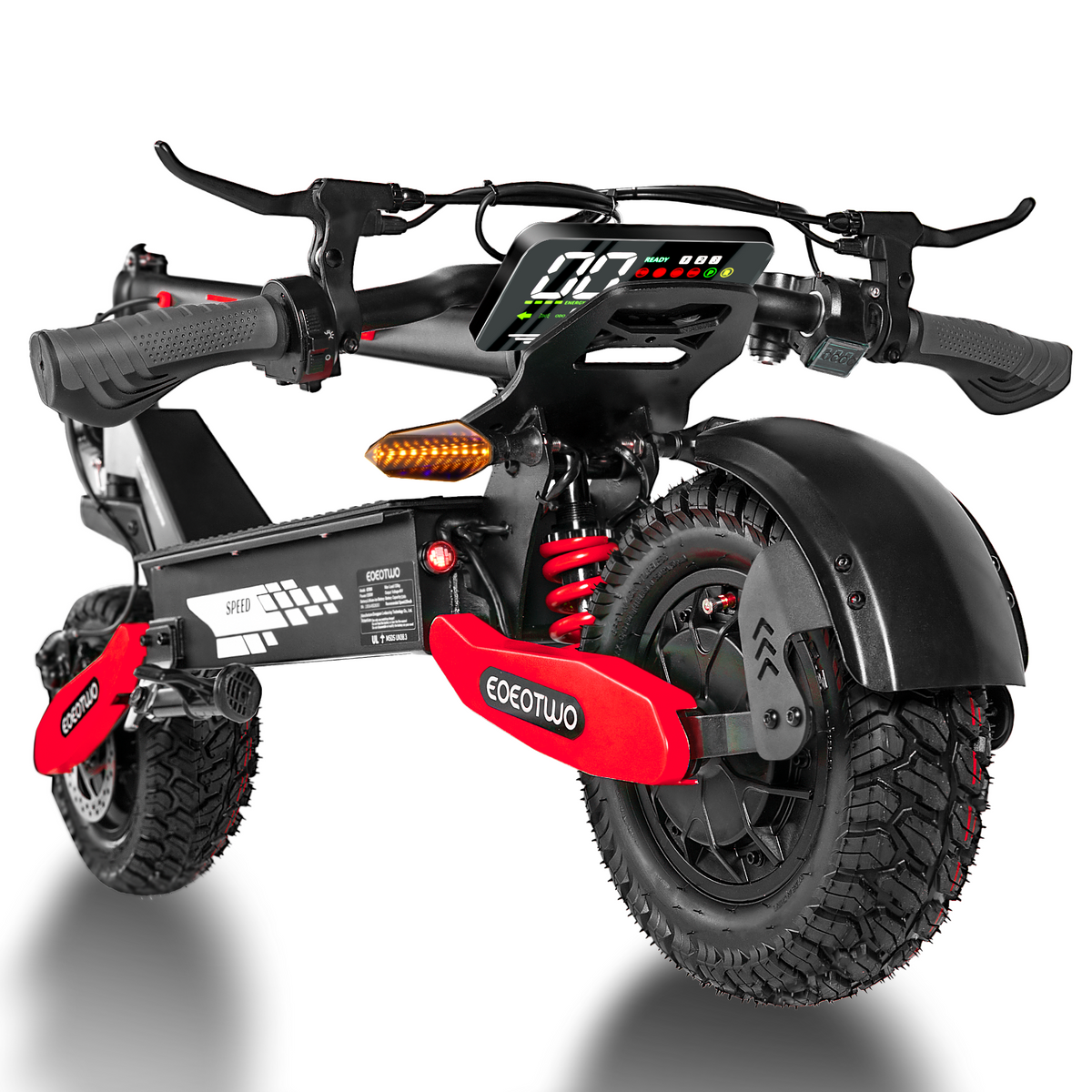 EOEOTWO GT06 48V 23.4Ah Electric Scooter Red