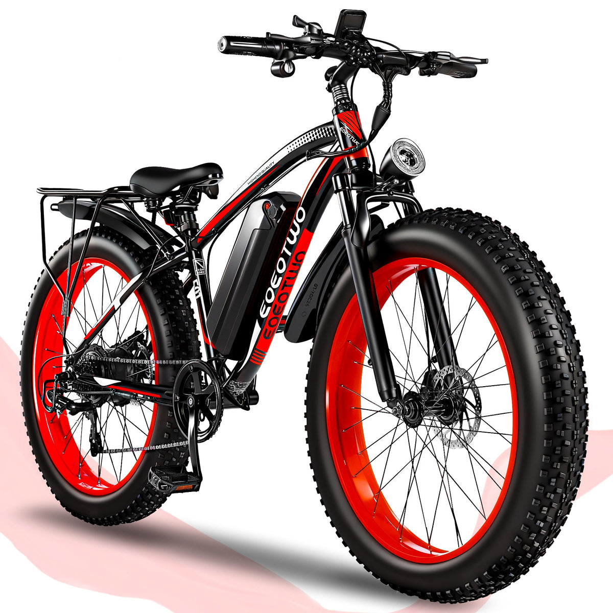E01 All-Terrain Electric Bike Red